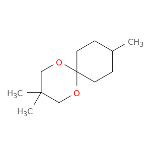 1,5-Dioxaspiro[5.5]undecane, 3,3,9-trimethyl-