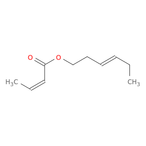 2-Butenoic acid, (3E)-3-hexenyl ester, (2Z)-