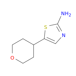 5-(四氢-2H-吡喃-4-基)噻唑-2-胺