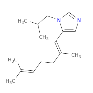 5-[(1E)-2,6-dimethylhepta-1,5-dienyl]-1-(2-methylpropyl)imidazole