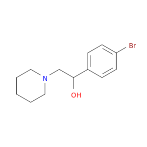 1-(4-bromophenyl)-2-(piperidin-1-yl)ethanol