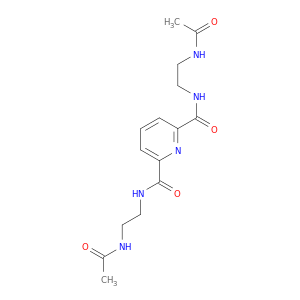 2,6-Pyridinedicarboxamide, N,N'-bis[2-(acetylamino)ethyl]-