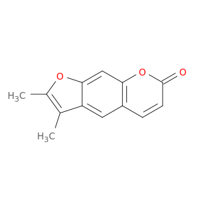 7H-Furo[3,2-g][1]benzopyran-7-one, 2,3-dimethyl-