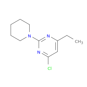 4-CHLORO-6-ETHYL-2-(PIPERIDIN-1-YL)PYRIMIDINE
