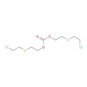 bis{2-[(2-chloroethyl)sulfanyl]ethyl} carbonate