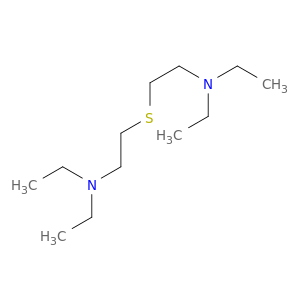 2-(2-diethylaminoethylsulfanyl)-N,N-diethyl-ethanamine