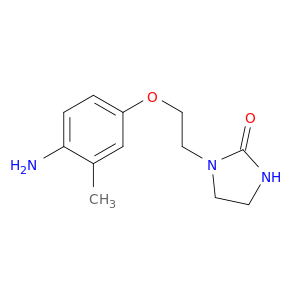 1-[2-(4-Amino-3-methylphenoxy)ethyl]imidazolidin-2-one