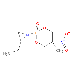 2-ethyl-1-(5-methyl-5-nitro-2-oxido-1,3,2-dioxaphosphinan-2-yl)aziridine