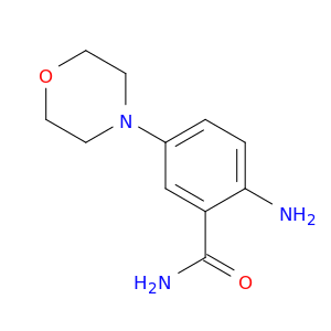 2-amino-5-(morpholin-4-yl)benzamide