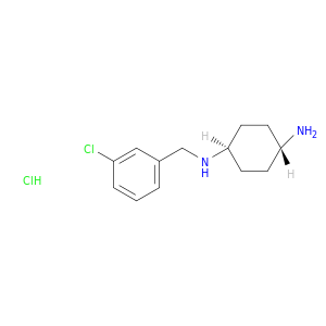 反式-N1-(3-氯苄基)环己烷-1,4-二胺盐酸盐