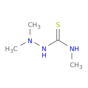 Hydrazinecarbothioamide, N,2,2-trimethyl-