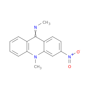 Methanamine, N-(10-methyl-3-nitro-9(10H)-acridinylidene)-