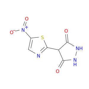 3,5-Pyrazolidinedione, 4-(5-nitro-2-thiazolyl)-