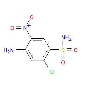 4-氨基-2-氯-5-硝基苯-1-磺酰胺