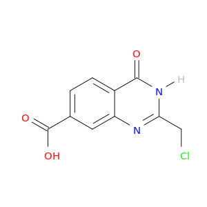2-(Chloromethyl)-4-oxo-3,4-dihydroquinazoline-7-carboxylic acid