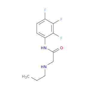 2-(丙基氨基)-N-(2,3,4-三氟苯基)乙酰胺