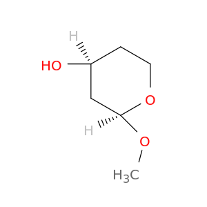 2H-Pyran-4-ol, tetrahydro-2-methoxy-, cis-