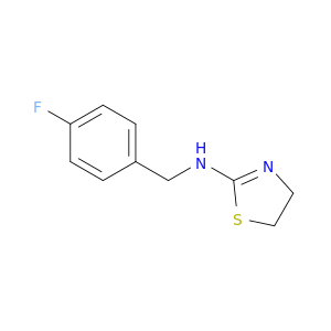 2-Thiazolamine, N-[(4-fluorophenyl)methyl]-4,5-dihydro-