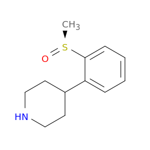 Piperidine, 4-[2-[(S)-methylsulfinyl]phenyl]-