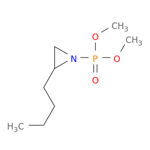 Phosphonic acid,(2-butyl-1-aziridinyl)-, dimethyl ester (8CI)