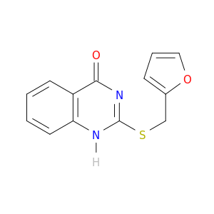 4(3H)-Quinazolinone,2-[(2-furanylmethyl)thio]-