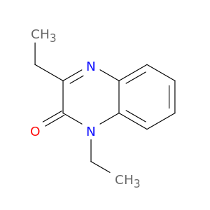 2(1H)-Quinoxalinone, 1,3-diethyl-