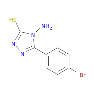 4-氨基-5-(4-溴-苯基)-4H-[1,2,4]三唑-3-硫醇