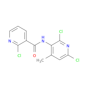 3-Pyridinecarboxamide, 2-chloro-N-(2,6-dichloro-4-methyl-3-pyridinyl)-