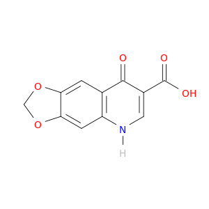 5,8-二氢-8-氧代-1,3-二氧氧杂环[4,5-G]喹啉-7-羧酸