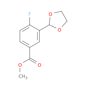 Methyl 3-(1,3-dioxolan-2-yl)-4-fluorobenzoate