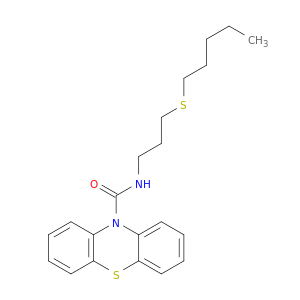 N-(3-(PENTYLTHIO)PROPYL)-10H-PHENOTHIAZINE-10-CARBOXAMIDE