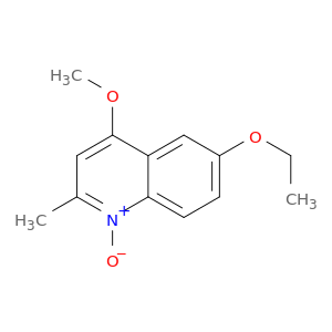 Quinoline, 6-ethoxy-4-methoxy-2-methyl-, 1-oxide