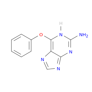 1H-Purin-2-amine, 6-phenoxy-