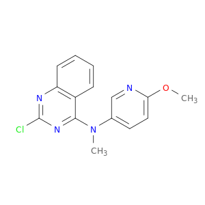 4-Quinazolinamine, 2-chloro-N-(6-methoxy-3-pyridinyl)-N-methyl-