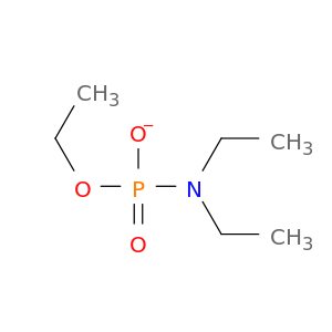 Phosphoramidic acid, diethyl-, ethyl ester