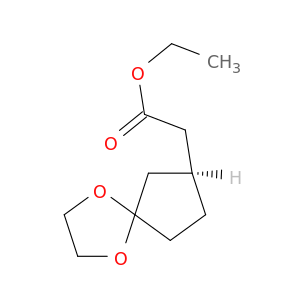 1,4-Dioxaspiro[4.4]nonane-7-acetic acid, ethyl ester, (S)-