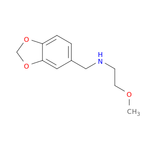 (2H-1,3-benzodioxol-5-ylmethyl)(2-methoxyethyl)amine