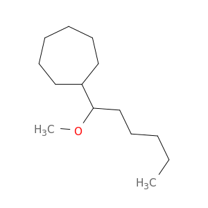 Cycloheptane, (1-methoxyhexyl)-