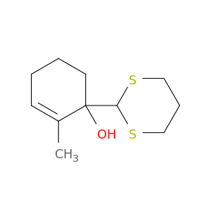 2-Cyclohexen-1-ol, 1-(1,3-dithian-2-yl)-2-methyl-