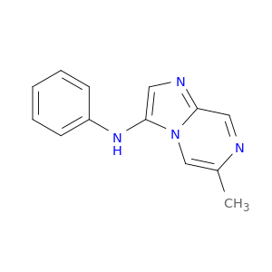 Imidazo[1,2-a]pyrazin-3-amine, 6-methyl-N-phenyl-