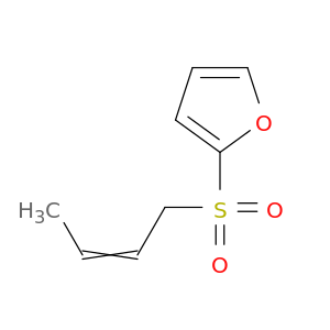 Furan, 2-(2-butenylsulfonyl)-