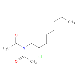 Acetamide, N-acetyl-N-(2-chlorooctyl)-