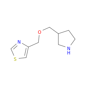 THIAZOLE, 4-[(3-PYRROLIDINYLMETHOXY)METHYL]-