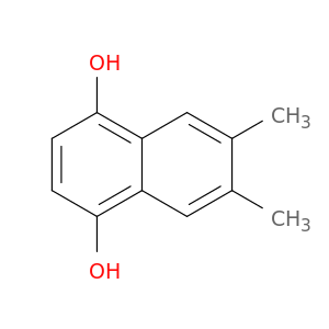 1,4-Naphthalenediol,6,7-dimethyl-