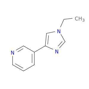 3-(1-乙基-1H-咪唑-4-基)吡啶