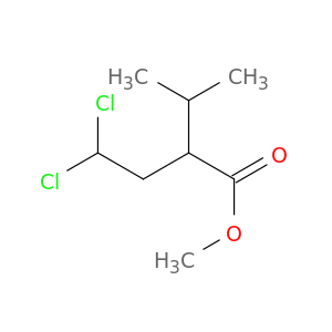 Butanoic acid, 4,4-dichloro-2-(1-methylethyl)-, methyl ester