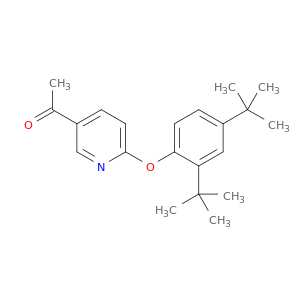 1-[6-[2,4-双(1,1-二甲基乙基)苯氧基]-3-吡啶基]乙酮