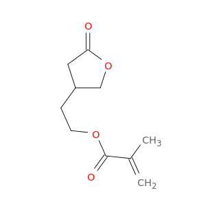 2-Propenoic acid, 2-methyl-, 2-(tetrahydro-5-oxo-3-furanyl)ethyl ester