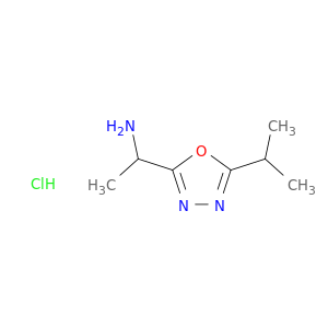1,3,4-氧代唑-2-甲烷胺,α-甲基-5-(1-甲基乙基)-,盐酸盐(1：1)