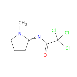Acetamide, 2,2,2-trichloro-N-(1-methyl-2-pyrrolidinylidene)-